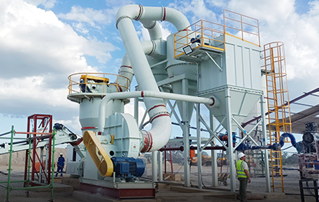 南非石灰石制粉项目