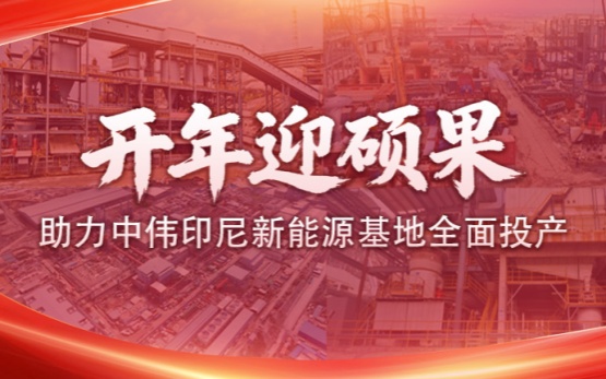 开年迎硕果 | 中伟印尼新能源基地全面投产, 黎明重工装备硬核护航