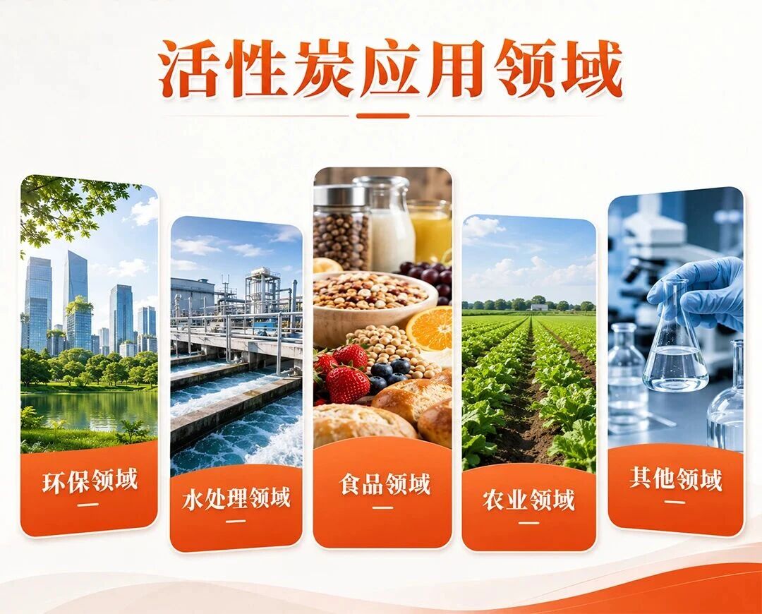 木质活性炭应用领域