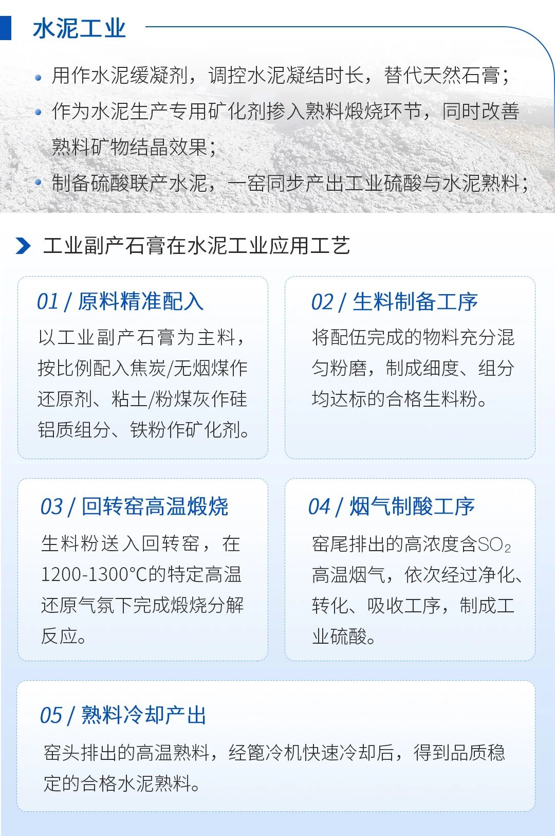 工业副产石膏应用-水泥工业