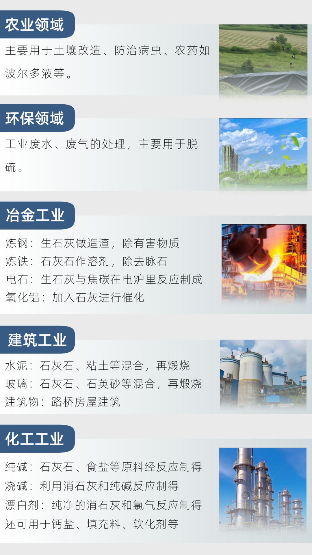 黎明重工西北大型石灰石制粉项目-应用领域